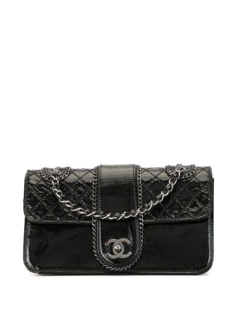 2006 quilted double chain shoulder bag by CHANEL 