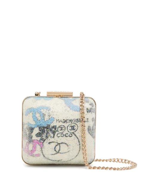 2007 Graffiti Rare Minaudière clutch by CHANEL 