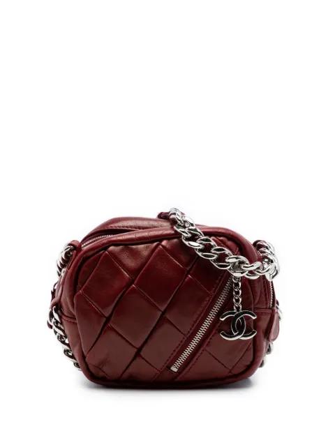 2008-2009 CC Quilted Lambskin Camera Bag shoulder bag by CHANEL 