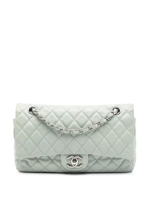 2008-2009 Medium Classic Caviar Double Flap shoulder bag by CHANEL 