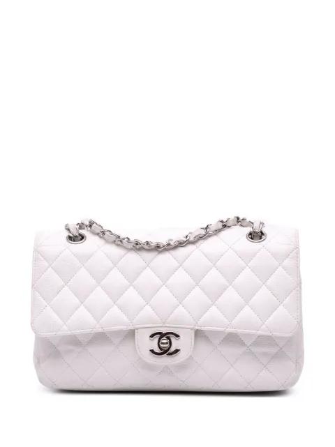 2008-2009 Medium Classic Caviar Double Flap shoulder bag by CHANEL 