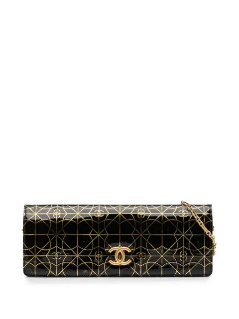 2008-2009 Paris Moscou Vinyl Moujik Clutch with Chain crossbody bag by CHANEL 