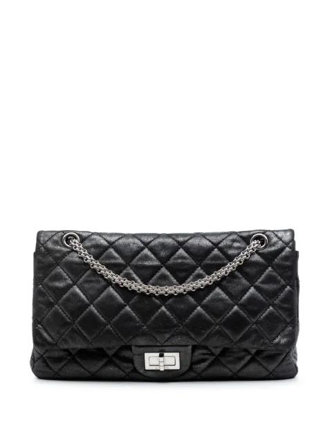 2008-2009 Quilted Aged Calfskin Reissue 2.55 Double Flap 227 shoulder bag by CHANEL 