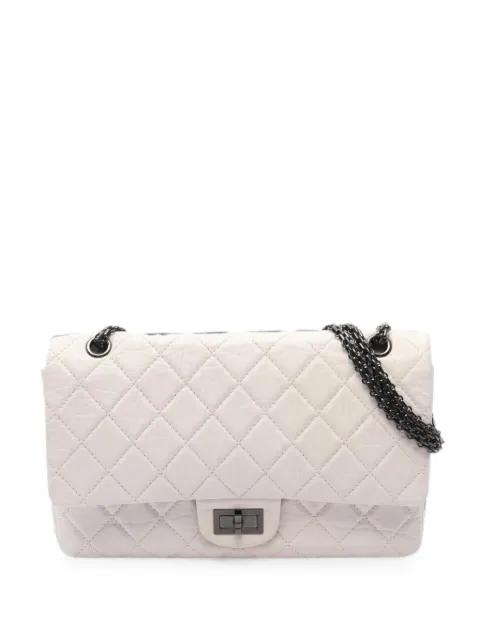 2008-2009 maxi 2.55 matelasse Mademoiselle shoulder bag by CHANEL 