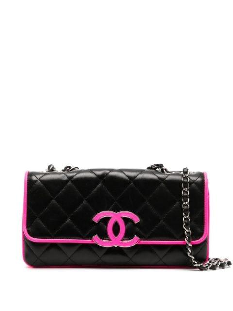 2008 CC diamond-quilted shoulder bag by CHANEL 