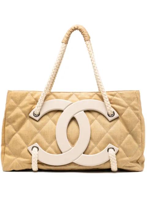 2008 Cruise Yacht Coated Canvas tote bag by CHANEL 