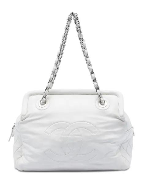 2009-2010 CC Lambskin Frame tote bag by CHANEL 