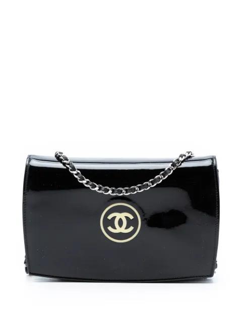 2009-2010 CC Patent Wallet On Chain crossbody bag by CHANEL 