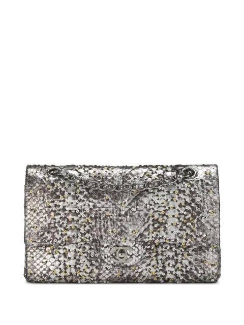 2009-2010 Classic Flap python-embossed shoulder bag by CHANEL 