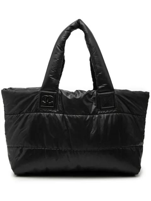 2009-2010 Medium Quilted Nylon Coco Cocoon tote bag by CHANEL 