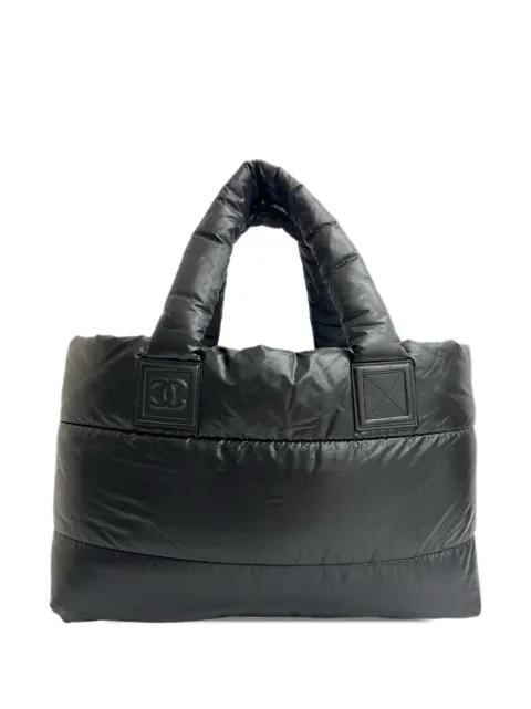 2009-2010 Nylon Coco Cocoon Reversible Tote travel bag by CHANEL 