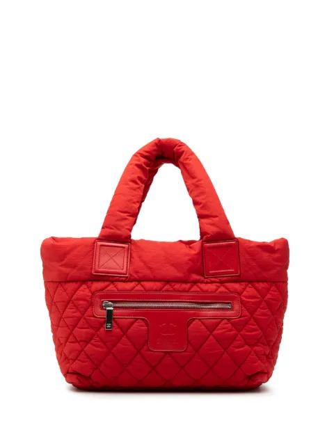 2009-2010 Small Quilted Nylon Coco Cocoon tote bag by CHANEL 