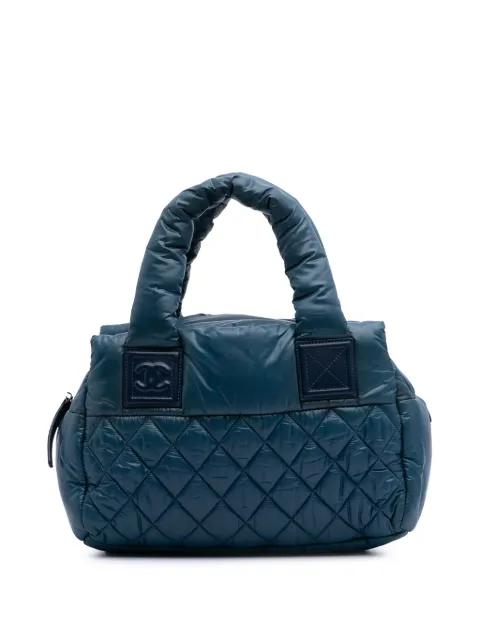 2009-2010 Small Quilted Nylon Coco Cocoon tote bag by CHANEL 