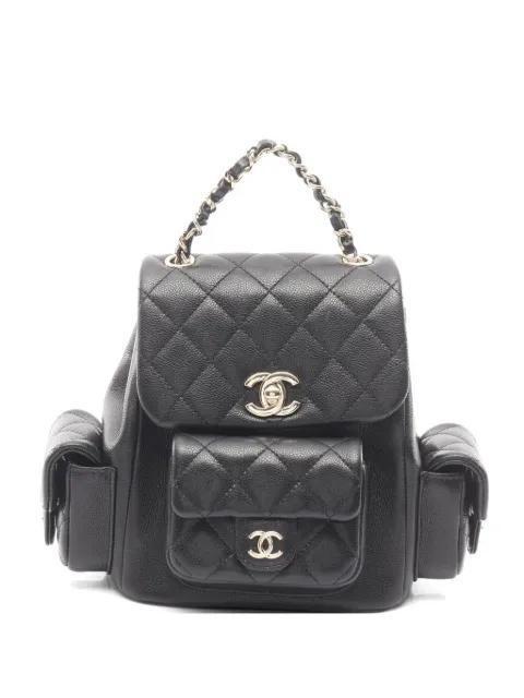 2009-2010 matelassé Caviar leather backpack by CHANEL 