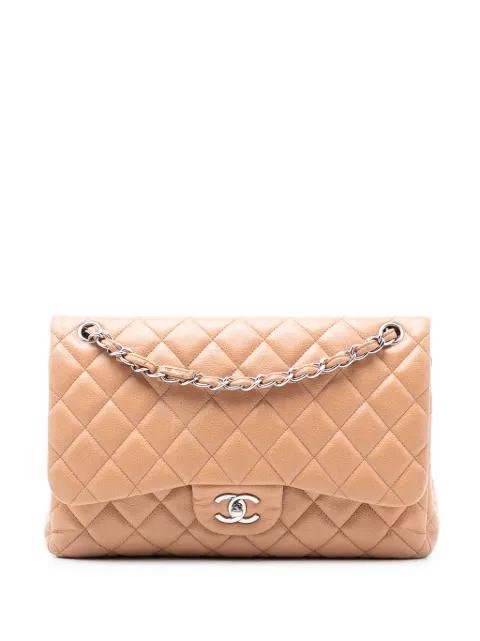 2010-2011 Jumbo Classic Caviar Double Flap shoulder bag by CHANEL 2010-2011 Jumbo Classic Caviar Double Flap shoulder bag by CHANEL