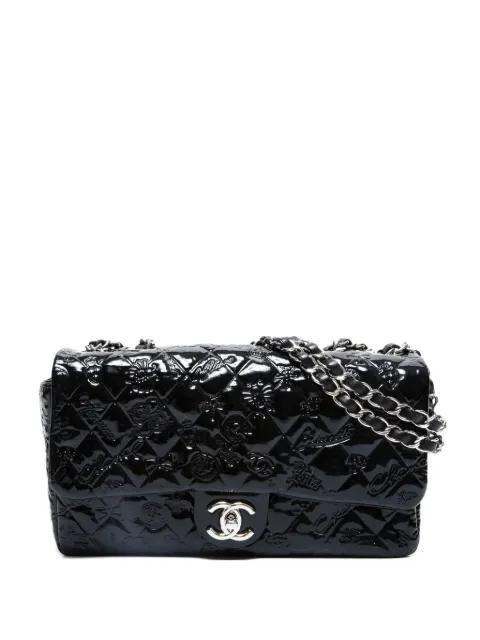 2010-2011 Matelassé patent-leather flap shoulder bag by CHANEL 
