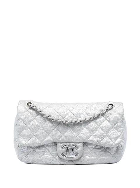 2010-2011 Medium Calfskin Ice Cube On the Rocks Flap shoulder bag by CHANEL 