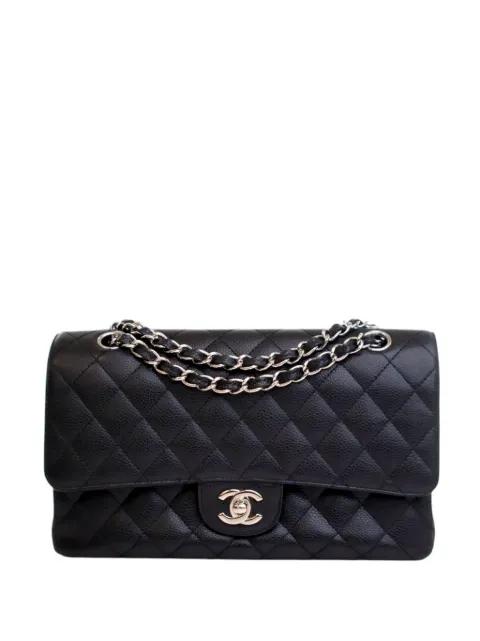 2010-2011 Medium Classic Caviar Double Flap shoulder bag by CHANEL 