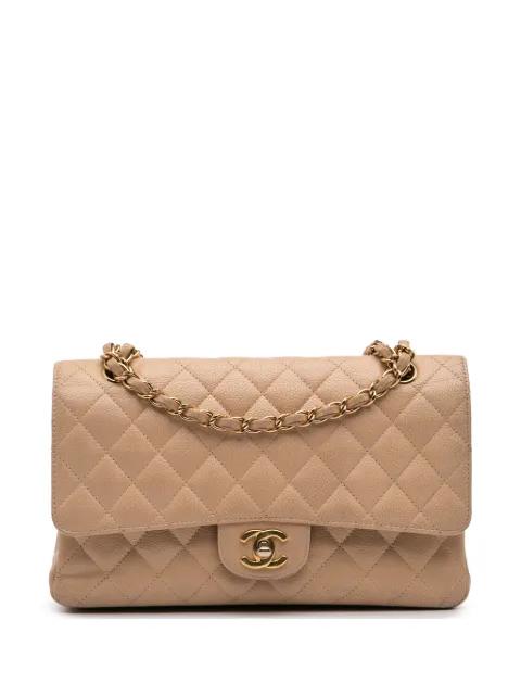 2010-2011 Medium Classic Caviar Double Flap shoulder bag by CHANEL 2010-2011 Medium Classic Caviar Double Flap shoulder bag by CHANEL