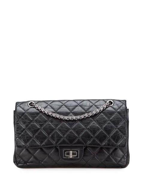 2010-2011 Reissue 2.55 Aged Calfskin Double Flap 227 shoulder bag by CHANEL 