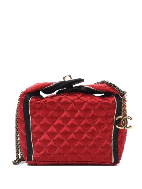 2010 Diamond-quilted mini shoulder bag by CHANEL 