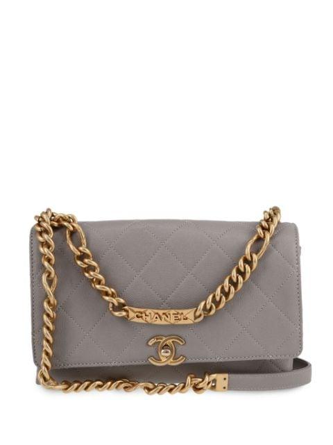 2010 diamond-quilted shoulder bag by CHANEL 