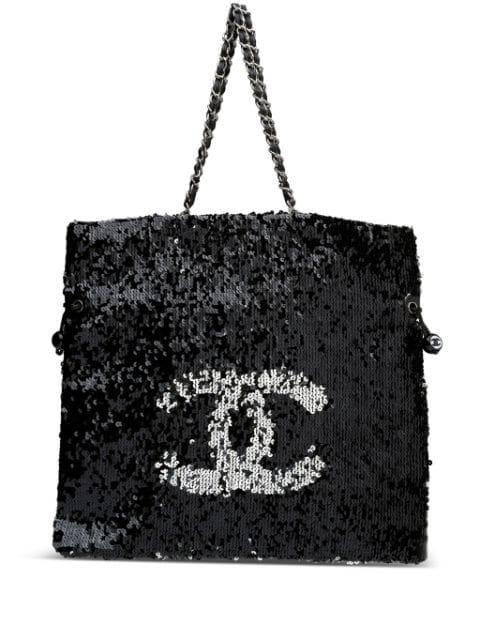 2010 large Summer Nights tote bag by CHANEL 