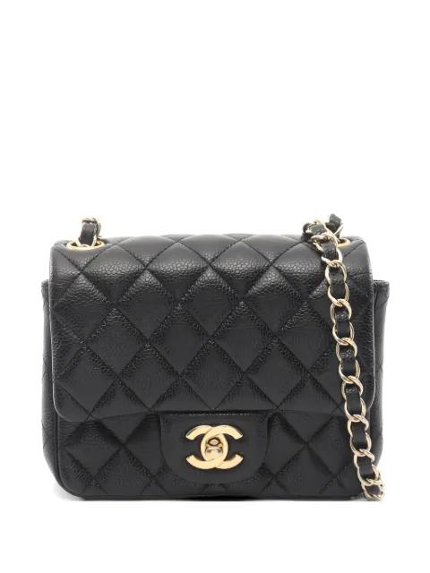 2010s mini matelasse-design chain-strap shoulder bag by CHANEL 