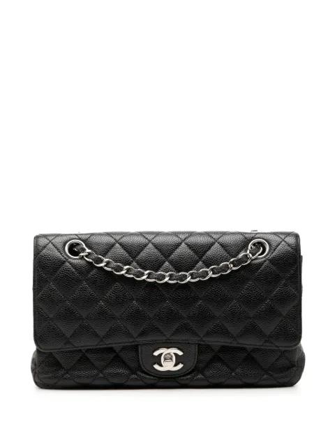 2011 Medium Classic Caviar Double Flap shoulder bag by CHANEL 