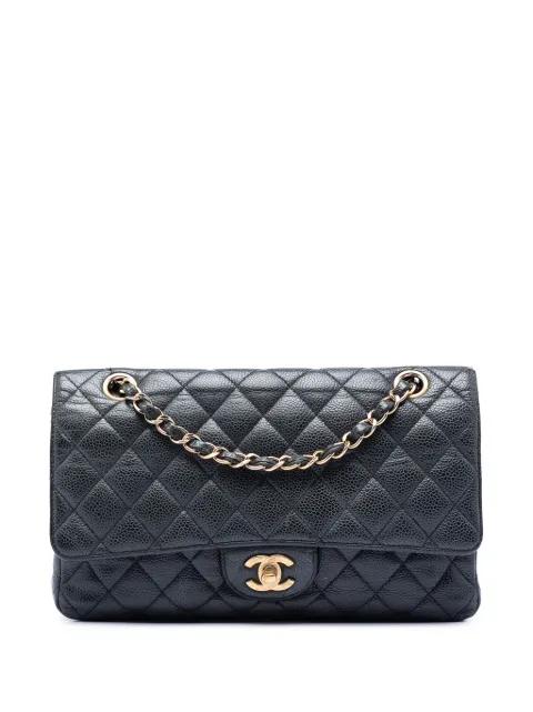 2011 Medium Classic Caviar Double Flap shoulder bag by CHANEL 