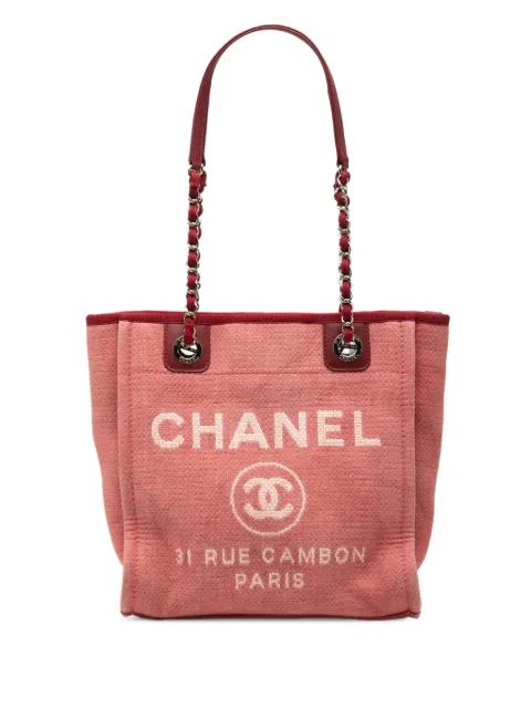 2011 Mini Canvas Deauville tote bag by CHANEL 