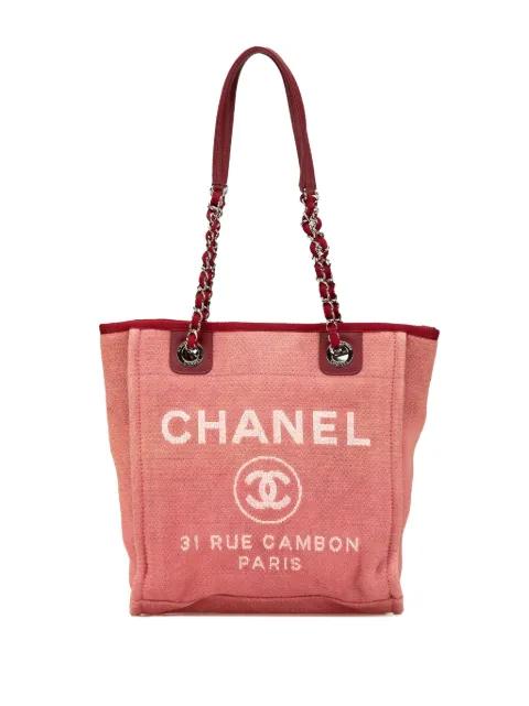 2011 Mini Canvas Deauville tote bag by CHANEL 