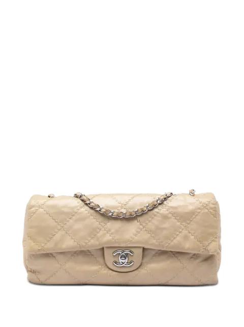 2011 Quilted Lambskin Ultimate Stitch Flap shoulder bag by CHANEL 