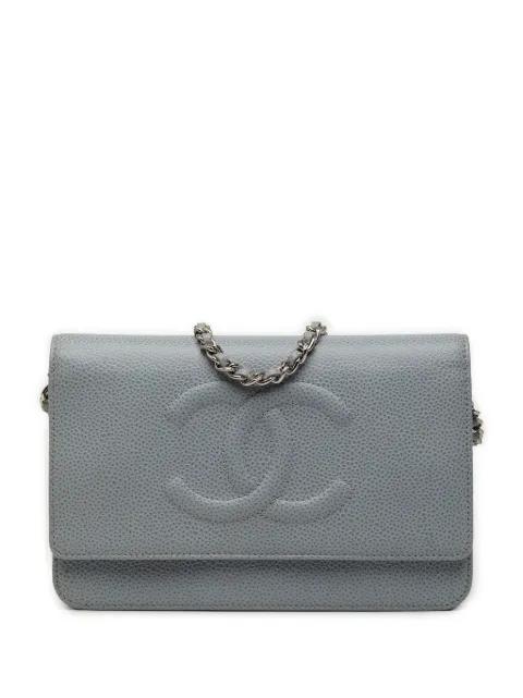 2012-2013 CC Caviar Wallet On Chain crossbody bag by CHANEL 