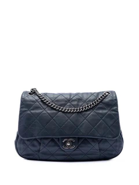 2012-2013 Quilted Calfskin Coco Pleats Flap shoulder bag by CHANEL 