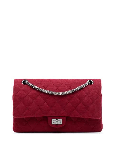 2012-2013 Reissue 2.55 Quilted Jersey Double Flap 226 shoulder bag by CHANEL 
