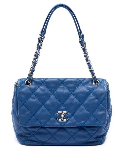 2012-2013 Small Quilted Calfskin Love Me Tender Flap shoulder bag by CHANEL 