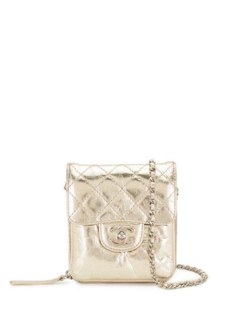 2012-2013 diamond quilted CC crossbody bag by CHANEL 