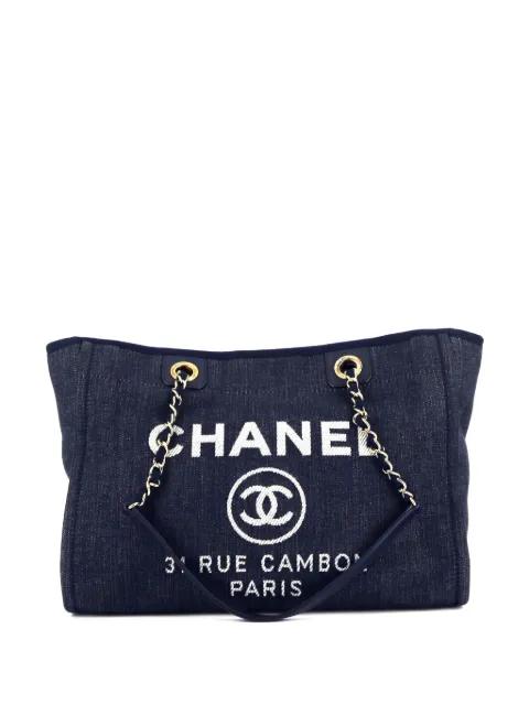 2012 Deauville tote bag by CHANEL 