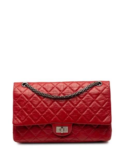 2012 Quilted Aged Calfskin Reissue 2.55 Double Flap 226 shoulder bag by CHANEL 