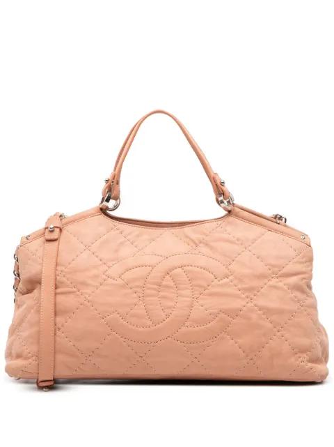 2012 Small Iridescent Calfskin Sea Hit Tote satchel by CHANEL 