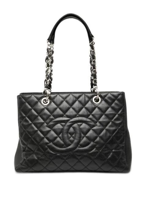 2013-2014 Caviar Grand Shopping tote bag by CHANEL 