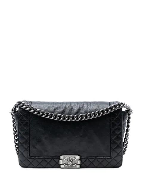 2013-2014 Medium Calfskin Boy Reverso Flap crossbody bag by CHANEL 