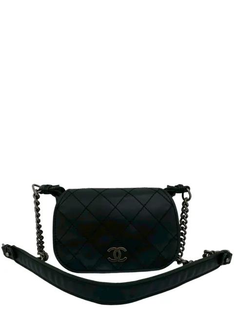 2013-2014 Paris-Edinburgh Mini Highlander Flap crossbody bag by CHANEL 