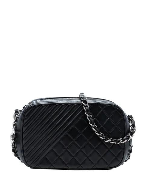 2014-2015 Mini Quilted Lambskin Coco Boy Camera Bag crossbody bag by CHANEL 