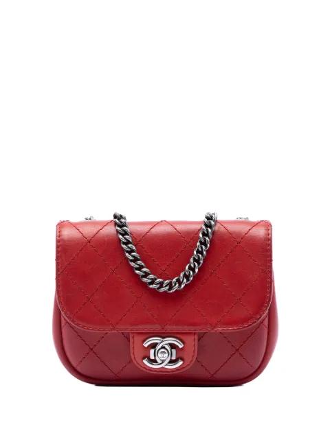 2014-2015 Paris Dallas Goatskin Wild Stitch Flap crossbody bag by CHANEL 