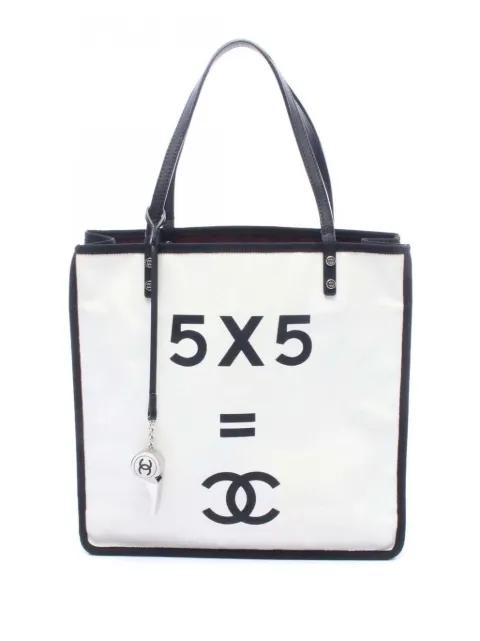 2014-2015 Small Canvas Lets Demonstrate tote bag by CHANEL 
