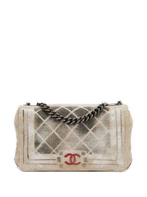 2014 Art School Oh My Boy Flap shoulder bag by CHANEL 