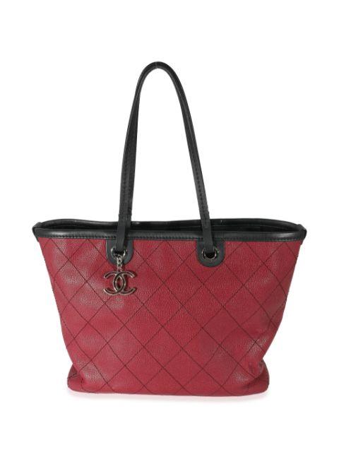 2014 Fever diamond-stitched tote bag by CHANEL 