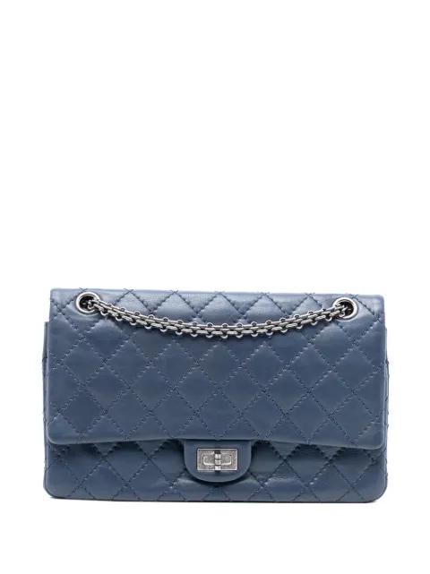 2014 Reissue 2.55 Aged Calfskin Double Flap 226 shoulder bag by CHANEL 2014 Reissue 2.55 Aged Calfskin Double Flap 226 shoulder bag by CHANEL